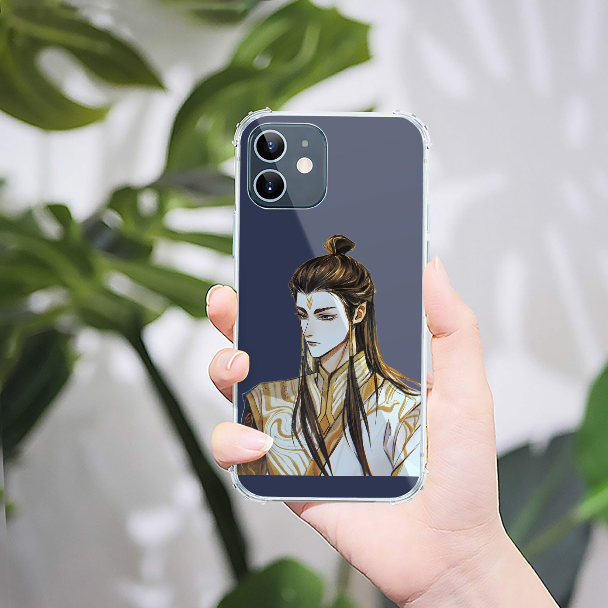 （画像用） Ne Zha 2 ナタ 魔童の大暴れ 【iPhone 12シリーズ対応】透明スマホケース（クリアソフトケース）